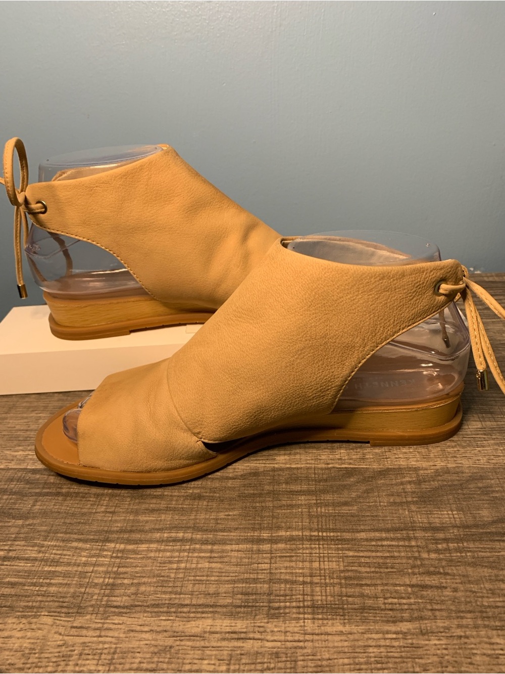 Kenneth Cole Jade Sandal Bootie in Tan